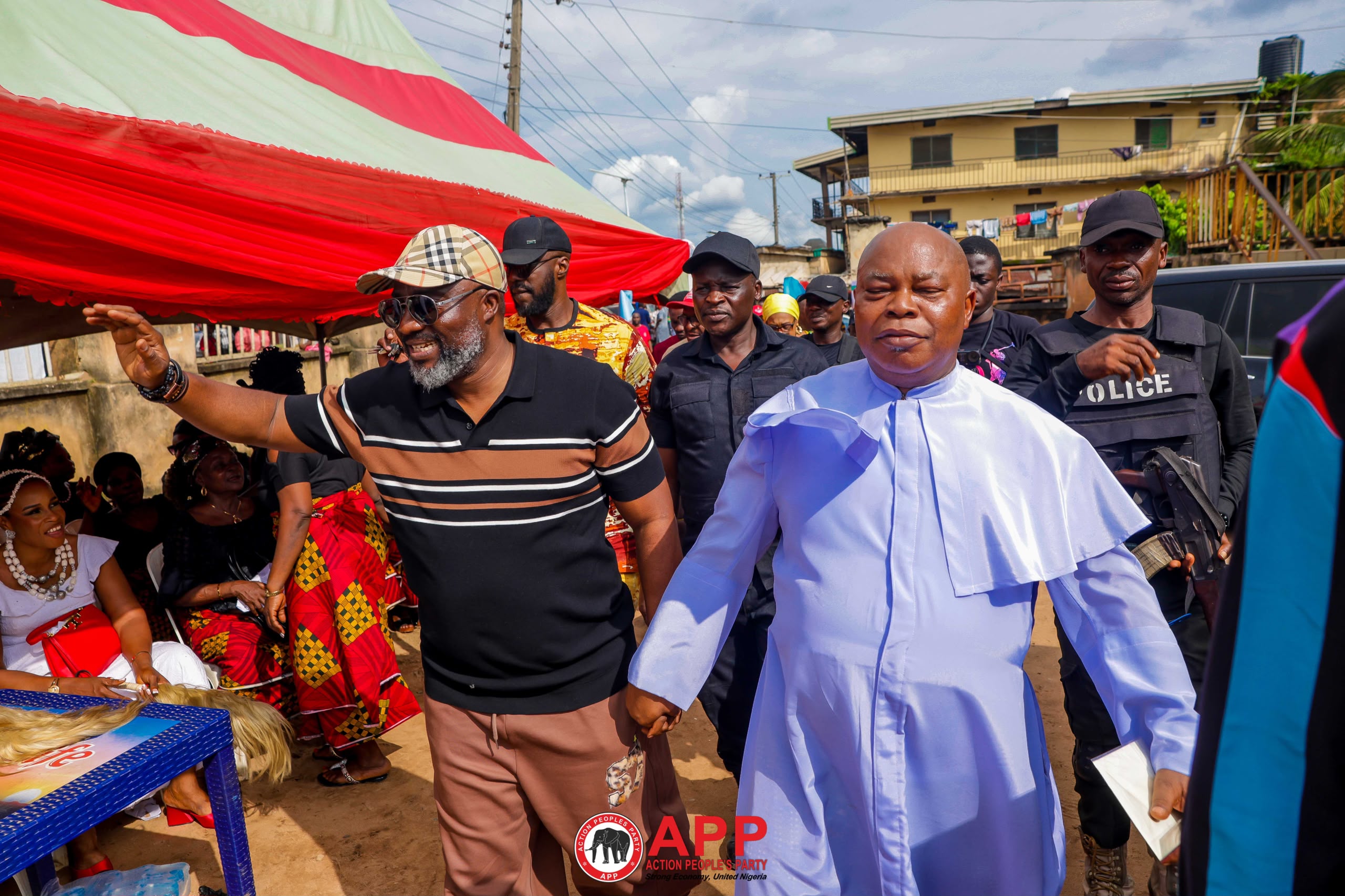 Dr Amadi at Amakohia, Owerri North Women's August Meeting 