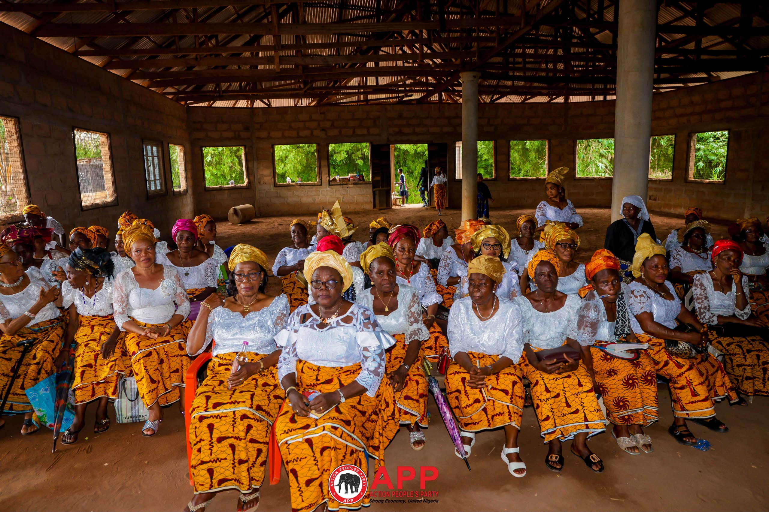 Dr Amadi at Okirika-Nweke, Ahiazu Mbaise Women's August Meeting 