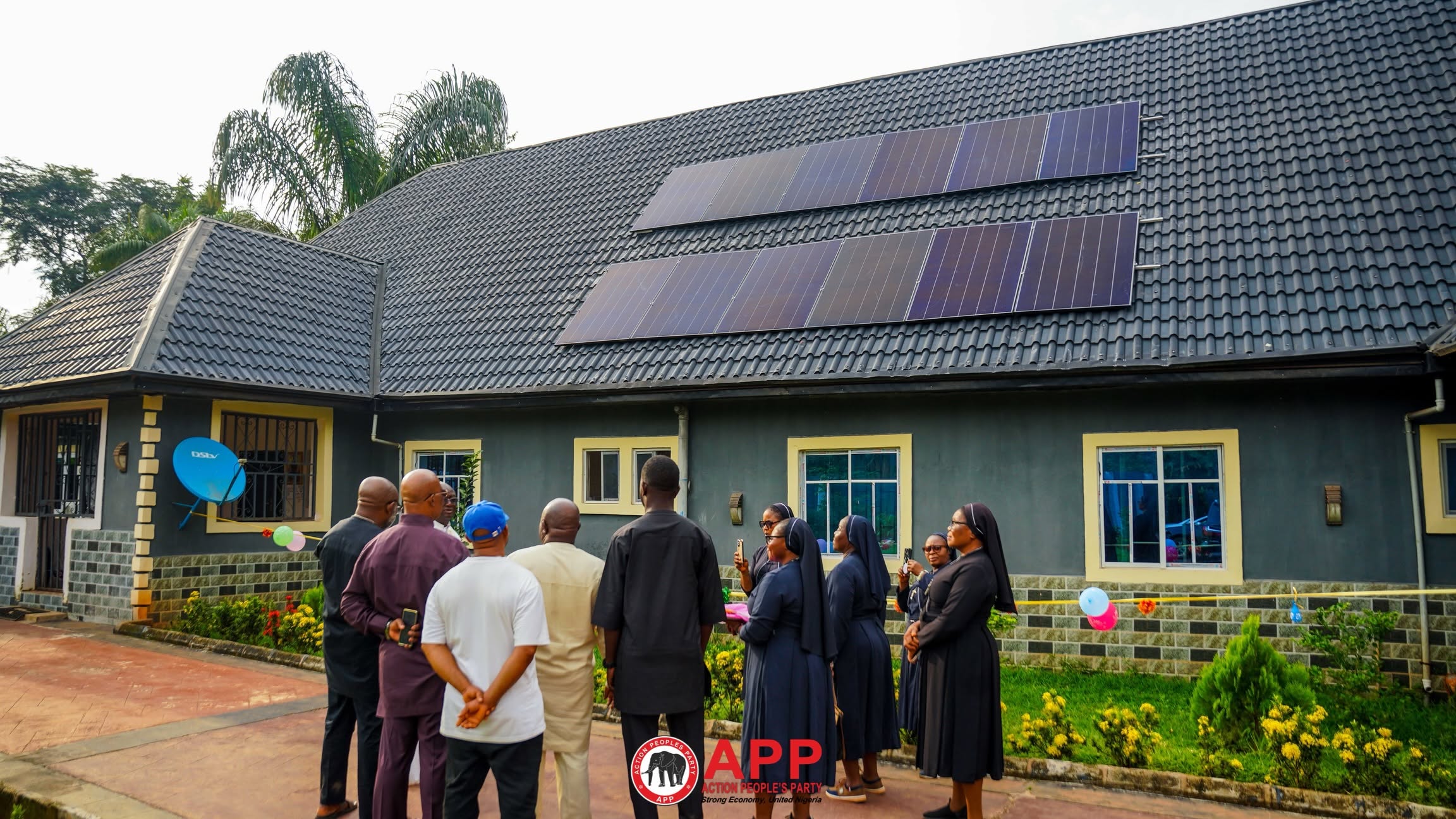 SOLAR POWER SYSTEM FOR THE SISTERS OF THE COMPASSIONATE HEART OF CHRIST CONVENT AND THE QUEEN OF PATRIARCHS NURSERY AND PRIMARY SCHOOL IN MBAISE