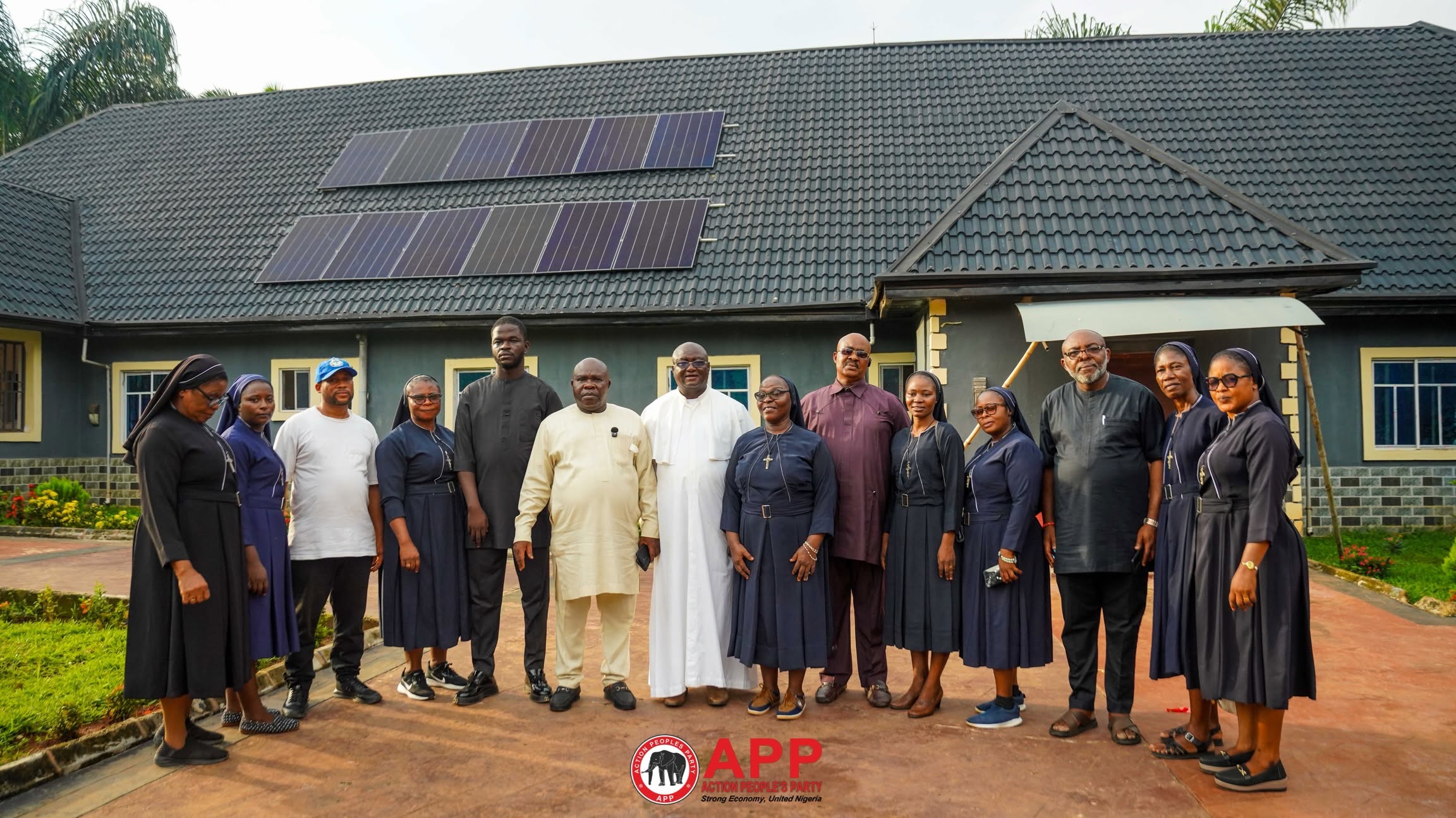 SOLAR POWER SYSTEM FOR THE SISTERS OF THE COMPASSIONATE HEART OF CHRIST CONVENT AND THE QUEEN OF PATRIARCHS NURSERY AND PRIMARY SCHOOL IN MBAISE